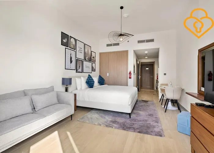 Keysplease Studio Azizi Riviera Near Downtown, Meydan One
